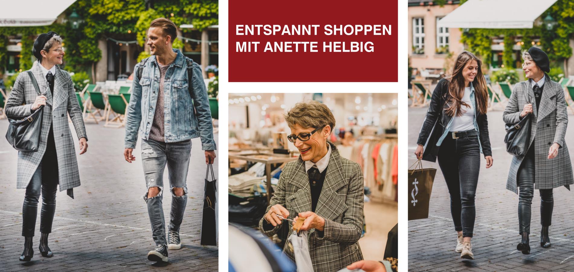 Entspannt shoppen mit Anette Helbig